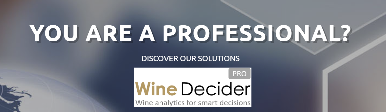 Wine Decider Pro, PROFESSIONAL DATA AND SERVICES FOR THE FINE WINE MARKET